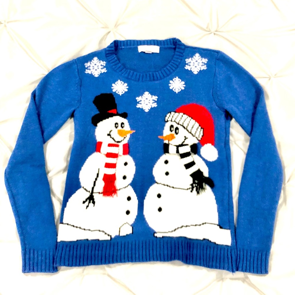 Vintage Holiday Sweater - Ugly Christmas Sweater - Size Small
